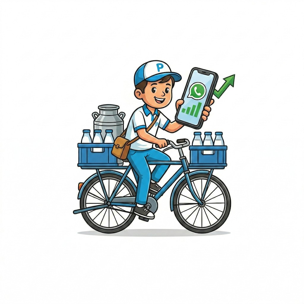 Palabbayi Mascot - Supporting Milk Vendors